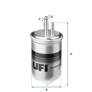 Фільтр паливний UFI 24.445.00 зображення 1