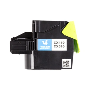 Картридж PowerPlant Lexmark CX410de CY (CX410/CX510) чип (PP-TFL286C) зображення 1