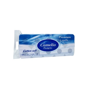Туалетний папір Camelia Premium 3 шари 10 рулонів (8606111248007) зображення 1