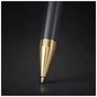 Ручка кулькова Parker INGENUITY Grey Lacquer GT BP (60 432) - зменшене зображення 4