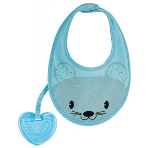 Слинявчик Chicco FRESH BIB блакитн з прорізувачем (02582.20) зображення 1