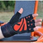 Рукавички для фітнесу MadMax MFG-568 Extreme 2nd edition Black/Red M (MFG-568_M) - зменшене зображення 3