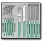 Набір столових приборів Victorinox Swiss Modern Table Set 12 шт Tomato Mint (6.9096.11W41.12) - зменшене зображення 1