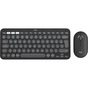 Комплект Logitech Pebble 2 Wireless UA Graphite (920-012239) - зменшене зображення 1
