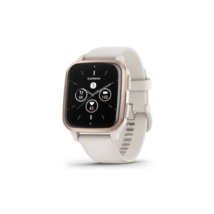Смарт-годинник Garmin Venu Sq 2, Music, Ivory/Peach Gold (010-02700-11) зображення 1