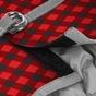 Шлея для собак WAUDOG Clothes з QR паспортом "Шотландка червона" XS3 (2986) - зменшене зображення 3