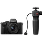 Цифровий фотоапарат Panasonic DC-G100 Kit 12-32mm Black + ручка штатив (DC-G100VEE-K) - зменшене зображення 1