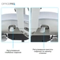 Кресло офисное OfficePro Elite OC950GLB Gray/Light Blue - уменьшенное изображение 11