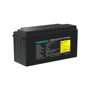 Батарея LiFePo4 Marsriva 12.8V 200Ah 2.56kWh (MR-LBP12-200-LAR) зображення 1