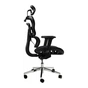 Офісне крісло GT Racer B-517M Black - зменшене зображення 3