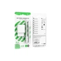 Зарядний пристрій BOROFONE BA74A Aspirer USB + cable USB to USB-C White (6974443388671) - зменшене зображення 6