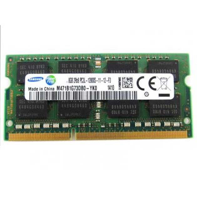 Модуль памяти для ноутбука SoDIM DDR3 8GB 1600 MHz Samsung (M471B1G73DB0-YK0) - изображение 1