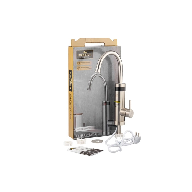 Проточний водонагрівач Kroner Volt-ESG088 (CV022965) - зображення 4