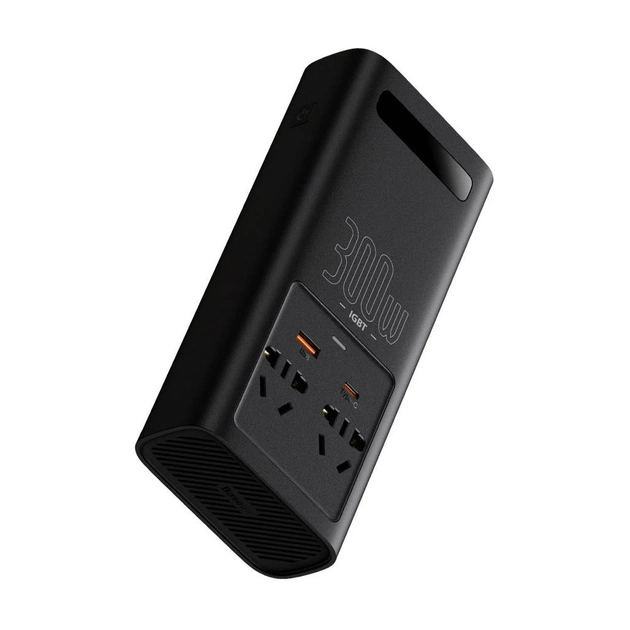 Автомобільний інвертор 12V/220V 300W IGBT Baseus In-car Inverter Baseus (CGNB010101) - зображення 4