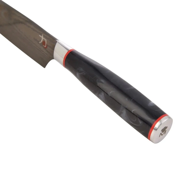 Кухонний ніж MasterPro Tetsu, сантоку, 12.5 см, чорний (BGMP-4129-MBK) - зображення 4