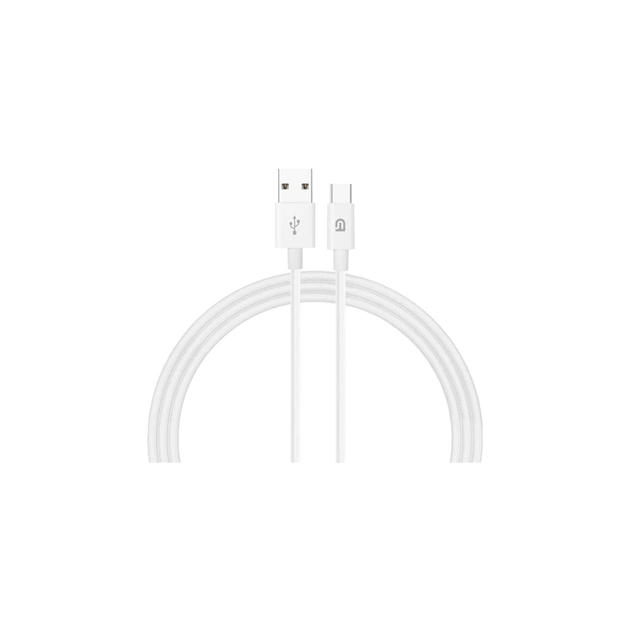 Дата кабель USB 2.0 AM to USB-C 1.2m AMD718L white Armorstandart (ARM64298) - зображення 1