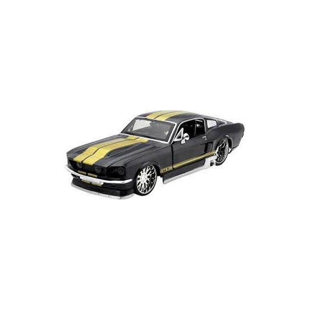 Машина Maisto 1967 Ford Mustang GT чорний (124) (31260 black) - изображение 1