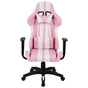 Крісло ігрове Аклас Стрік Light ANF Рожевий (PU-рожевий/білий) (00160345) - зменшене зображення 2