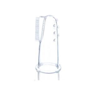 Дитяча зубна щітка Akuku силіконова, масажер для ясен (A0393) зображення 1