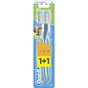 Зубна щітка Oral-B 1+1 Maxi Clean 1-2-3 3-ефекти середньої жорсткості 2 шт. (3014260110628/3014260110659) - зменшене зображення 1