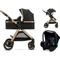Коляска Kinderkraft 3 в 1 Esme Pure Black (KSESME00BLK3000) (5902533925698) - зменшене зображення 1