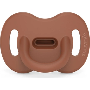 Пустушка Suavinex Colour Essence силіконова фізіологічна, 6-18 міс. коричнева (308088) зображення 1