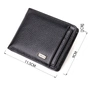 Гаманець Canpellini З натуральної шкіри Чорний (21875) - зменшене зображення 3