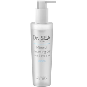 Гель для вмивання Dr. Sea Мінеральний з вітаміном E 200 мл (7293720020820) зображення 1