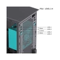 Корпус для ПК JONSBO D41 MESH SC Black - уменьшенное изображение 4
