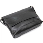 Сумка Grande Pelle Шкіряна чоловіча Чорна (11429) - уменьшенное изображение 2
