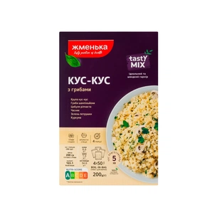 Крупа Жменька Кус-кус с грибами 200 г (4820152181886) изображение 1