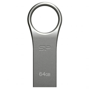 USB флеш накопичувач Silicon Power 64GB Firma F80 Silver USB 2.0 (SP064GBUF2F80V1S) зображення 1