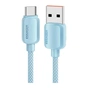 Дата кабель USB 2.0 AM to USB-C 1.0m 100W blue Essager (EXC7A-WL03-P) - зменшене зображення 1