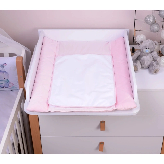 Пеленальний матрацик Верес Velour Lignt pink 50х70 см (429.04) - picture 3