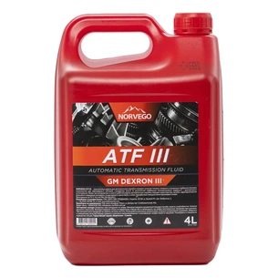 Трансмісійна олива NORVEGO ATF III 4л зображення 1
