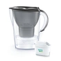 Фільтр-глечик Brita Marella Memo MXPro 2.4л (1.4л води) з фільтр-картриджем 3шт, графіт (1052796) - уменьшенное изображение 1