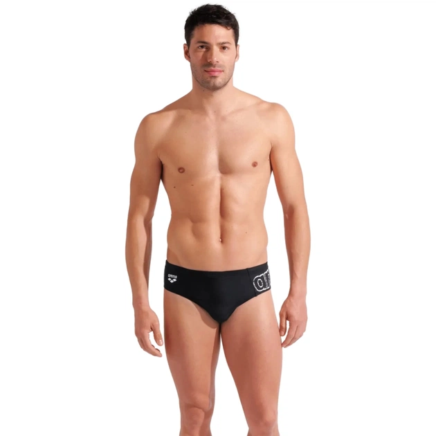 Плавки Arena Scratchy Swim Briefs 010282-500 чорний 85 (3468337640752) - зображення 1