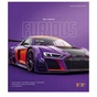 Тетрадь Школярик Cars posters 96 листов линия (096-3572L) - уменьшенное изображение 3