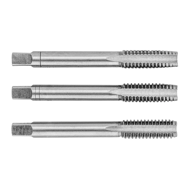Мітчик Topex M8, крок 1.25 мм, 3 шт. (14A208) - зображення 1