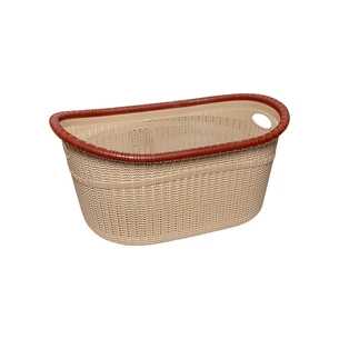 Кошик для білизни Irak Plastik Gordes бежевий 35 л (5615) изображение 1