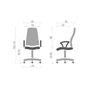 Офісне крісло Примтекс плюс Ultra Chrome C-11 - зменшене зображення 4