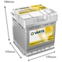 Акумулятор автомобільний Varta Silver Dynamic AGM 40Ah Ев (-/+) (420EN) (540901042) - зменшене зображення 4