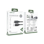 Дата кабель USB 2.0 AM to USB-C 1.2m 3A TPE black Acefast (6974316283812) - уменьшенное изображение 5