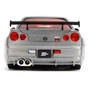 Машина Jada металева 2002 Ніссан Скайлайн GTR R34 (253745019) - зменшене зображення 4