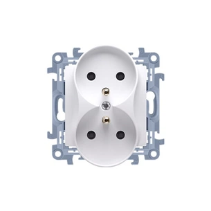 Розетка Simon SCHUKO, біла (CGZ2M.01/11) зображення 1