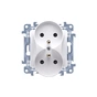Розетка Simon SCHUKO, біла (CGZ2M.01/11) - зменшене зображення 1