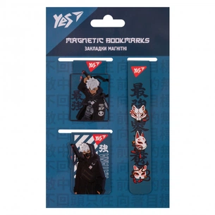 Закладки для книг Yes магнітні Anime 3 шт (708359) зображення 1