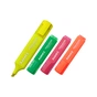 Набор маркеров Axent Highlighter 2537-A, 1-5 мм клиноп., 4 неоновых цвета (2537-40-A) - уменьшенное изображение 1