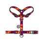 Шлея для собак WAUDOG Nylon з QR-паспортом анатомічна H-подібна "Куби 3Д" пластиковий фастекс М (321-4057) - зменшене зображення 2