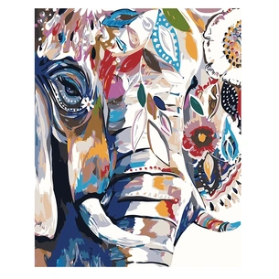 Картина по номерам Strateg Абстрактний слон VA-1210 40х50 см (4820220563958) зображення 1